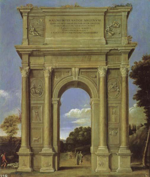 Domenico Ghirlandaio Triumphal Arch oil painting image